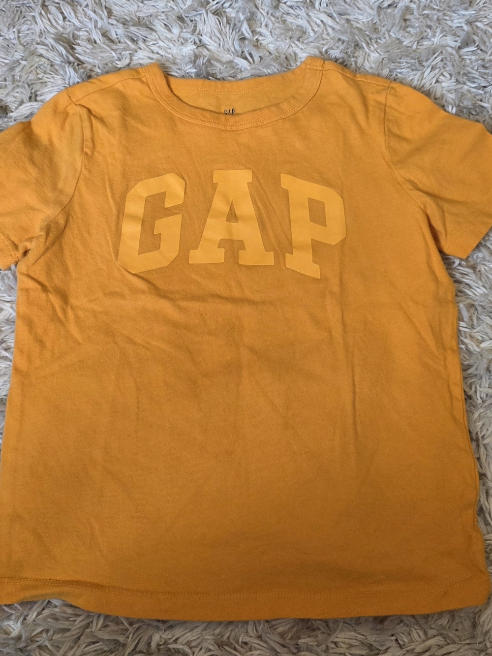 GAP Kids Orange Logo Tee